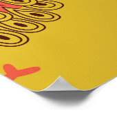 インディアン要素、手書きヴィンテージ。 ポスター (角)