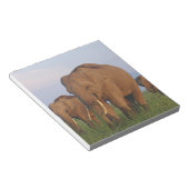 インディアン象の草原 ノートパッド (アングル)