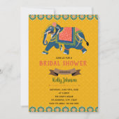 インディアン象テーマ招待 招待状 (正面)