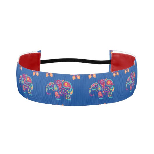 インディアン象ディワリ曼荼羅 アスレチックヘッドバンド (正面)