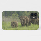 インディアン象ファミリー Case-Mate iPhoneケース (裏面(横))
