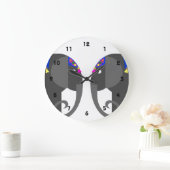 インディアン象時計 ラージ壁時計 (ホーム)