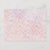 インディアン象結婚の詳細のエンクロージャカード ポストカード (裏面)