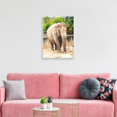 インディアン象 キャンバスプリント (インサイチュ (リビング))
