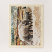 インディアン象 ジグソーパズル (縦)