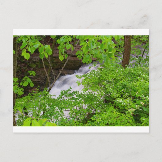 インディアン走滝、ダブリン、オハイオ ポストカード (正面)