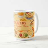 インディアン通りフードパターンカラフルフェスティバルチャイ コーヒーマグカップ (正面右)