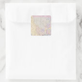 インディアン部族の地域を示す地図 スクエアシール (バッグ)