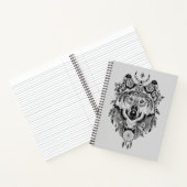 インディアン部族ウルフ ノートブック (内部)