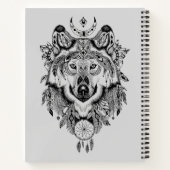 インディアン部族ウルフ ノートブック (裏面)