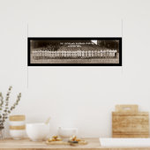 インディアン野球写真1920 ポスター (キッチン)