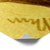 インディアン鉛筆のスケッチのポスター ポスター (角)