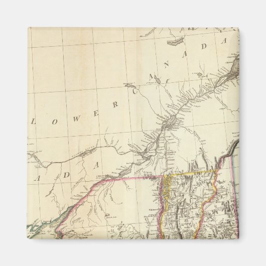 インディアン集落in北アメリカ5 マグネット (正面)