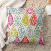 インディアン雨粒 クッション (ブランケット)