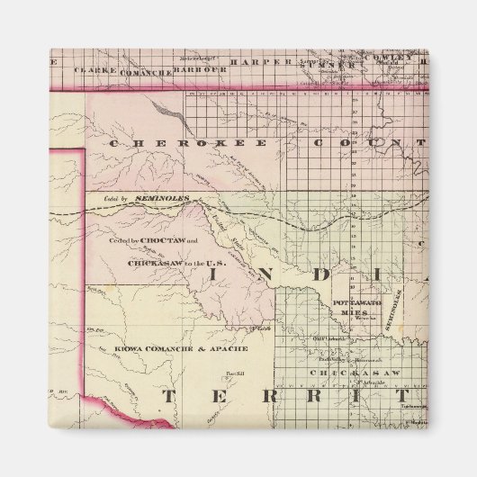 インディアン領域2 マグネット (正面)