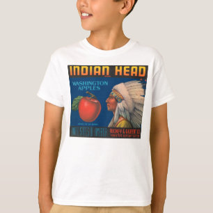 インディアン頭 Tシャツ
