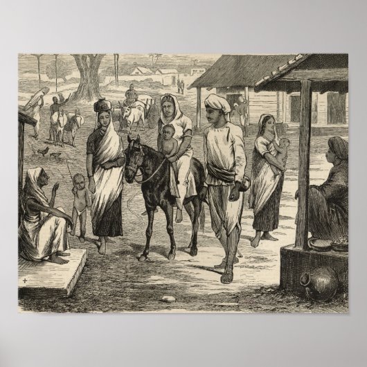 インディアン飢饉 ポスター (正面)