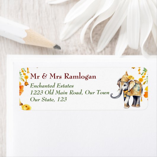 インディアン飾象 ラベル (インサイチュ)