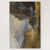 インディアン魚釣り ジグソーパズル (縦)