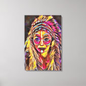 インディアン キャンバスプリント (正面)