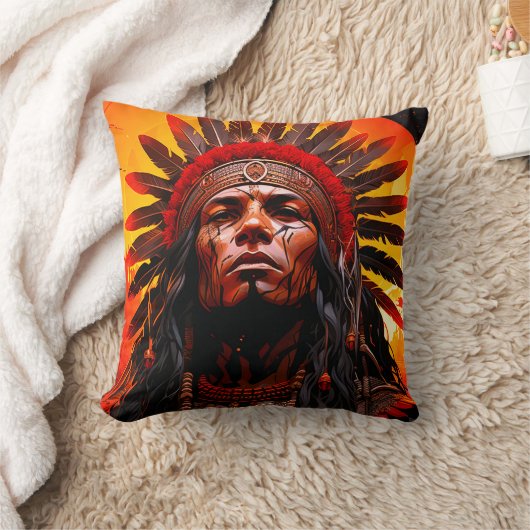 インディアン クッション (ブランケット)