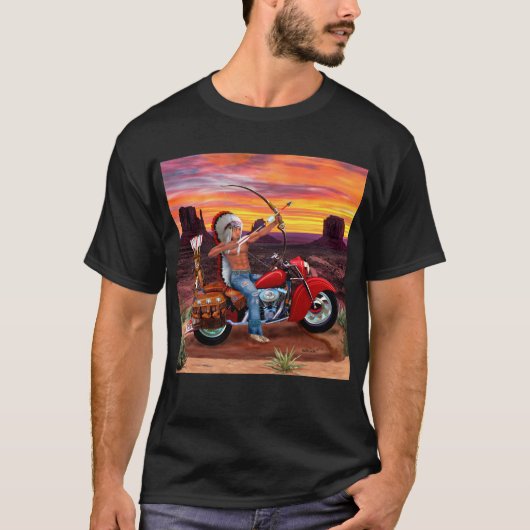 インディアン スピリット フォーエバー Tシャツ (正面)