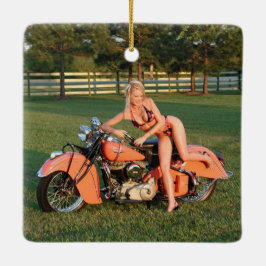 インディアン セラミックオーナメント