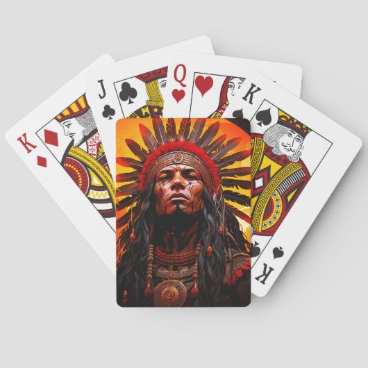インディアン トランプ (裏面)