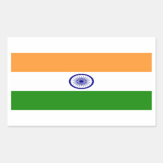 インディアン*フラグシール 長方形シール