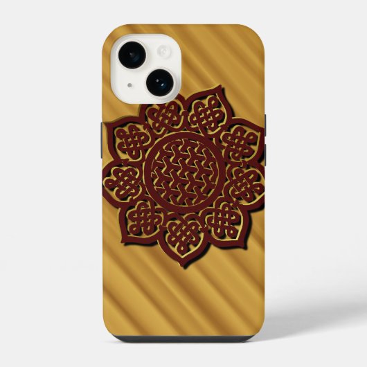 インディアン+ヘナ iPhoneケース (裏面)