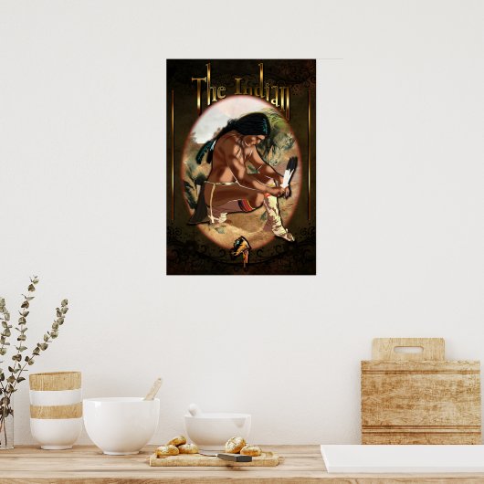 インディアン – ポスター (キッチン)