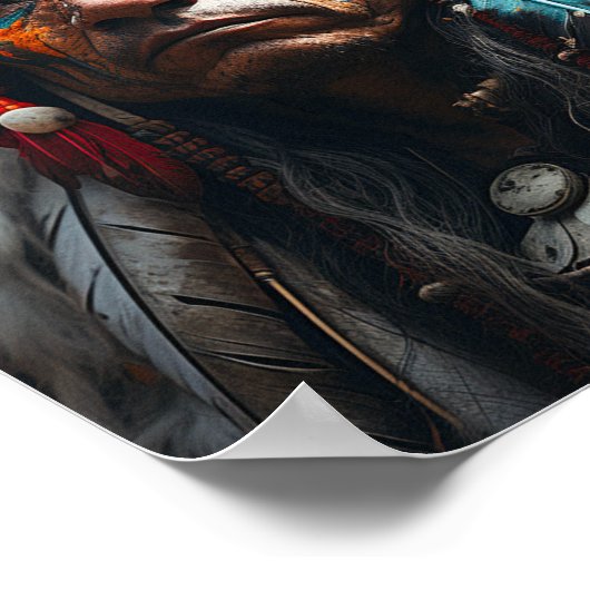 インディアン ポスター (角)