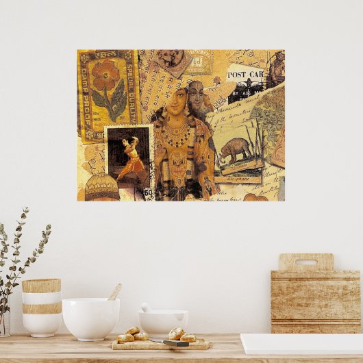 インディアン ポスター (キッチン)