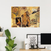 インディアン ポスター (ホームオフィス)