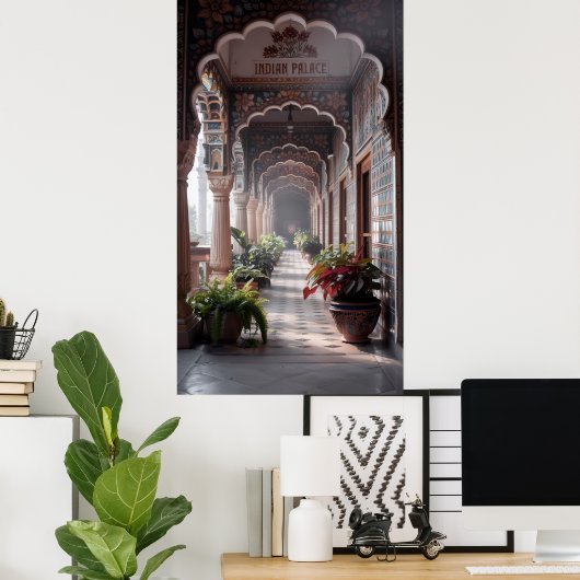 インディアン ポスター (ホームオフィス)