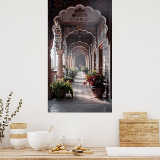 インディアン ポスター (キッチン)
