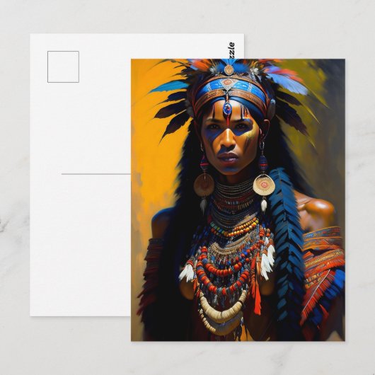 インディアン ポストカード (正面/裏面)