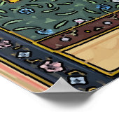 インディアン、ムガル女性、プリンセス ポスター (角)