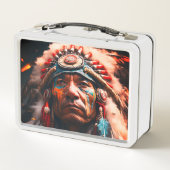 インディアン メタルランチボックス (裏面)