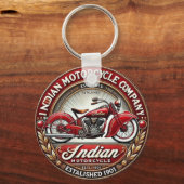 インディアン・モーターサイクル キーホルダー (裏面)