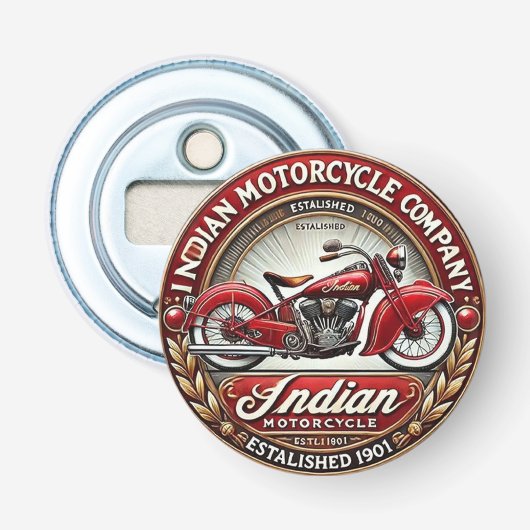 インディアン モーターサイクル 栓抜き (正面)