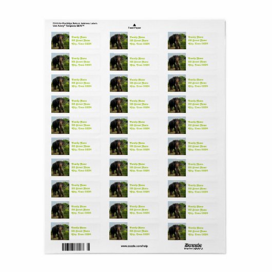 インディアン ラベル (フルシート)