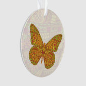 インディアン（昆虫）オオカバマダラ、モナークアクリルオーナメント オーナメント (正面)