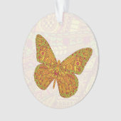 インディアン（昆虫）オオカバマダラ、モナークアクリルオーナメント オーナメント (正面)