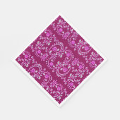 インディアン(紋章の)フラ・ダ・リヘンナパターン スタンダードランチョンナプキン (角)