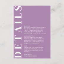 インディアンAfrican Violetエンクロージャカード