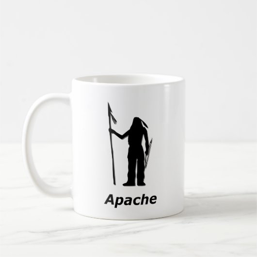 インディアンApache コーヒーマグカップ (左)