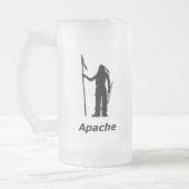 インディアンApache フロストグラスビールジョッキ (左)