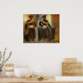 インディアンfromカルカッタ – ユージェーンデラクロワファインアート ポスター (キッチン)