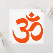 インディアンOM記号 カード (正面/裏面インサイチュ)